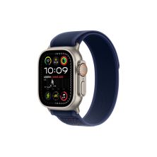 Смарт-годинник Apple Watch Ultra 2 2024 GPS + Cellular 49mm Natural Titanium Case with Blue Trail Loop - M/L (MX4L3UL/A)