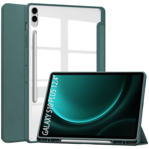 Чехол для планшета BeCover Soft Edge Samsung Galaxy Tab S10 Plus (SM-X820/SM-X826) 12.4 Dark Green (712254)