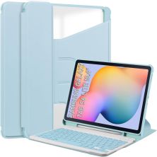 Чехол для планшета BeCover 360° Rotatable + Keyboard Samsung Tab S6 Lite 10.4 P610/P613/P615/P619 Light Blue (712407)