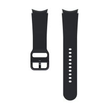 Ремешок для смарт-часов Samsung Sport Band (20mm, M/L) Galaxy Watch 4 Black (ET-SFR87LBEGRU) Ремешок для смарт-часов Samsung Sport Band (20mm, M/L) Galaxy Watch 4 Black (ET-SFR87LBEGRU)