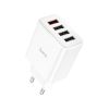 Зарядний пристрій HOCO C102A Fuerza 1xUSB QC3.0 + 3-port USB 18W White (6931474777713) - Зображення 1
