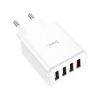Зарядний пристрій HOCO C102A Fuerza 1xUSB QC3.0 + 3-port USB 18W White (6931474777713) - Зображення 2