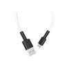 Дата кабель USB 2.0 AM to USB-C 1.0m 3A silicone BX31 white BOROFONE (6931474710406) - Зображення 2