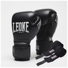 Боксерские перчатки Leone GN111 The Greatest Black 10 унцій (GN111_Black_10oz)