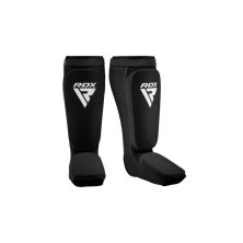 Защита голени и стопы RDX Shin Instep Foam Black/White XL (HYP-SIBW-XL)