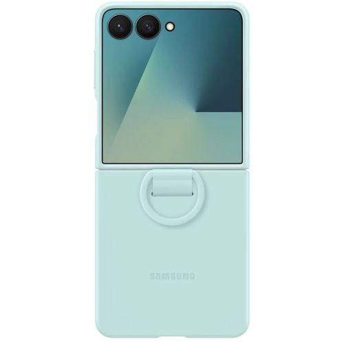 Чехол для мобильного телефона Samsung Silicone with Ring Galaxy Flip 7 Black (EF-PF766TMEGUA)