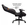 Крісло ігрове GT Racer X-8009 Dark Gray/Black (X-8009 Fabric Dark Gray/Black) - Зображення 2