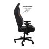 Крісло ігрове GT Racer X-8009 Dark Gray/Black (X-8009 Fabric Dark Gray/Black) - Зображення 3