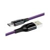 Дата кабель USB 2.0 AM to Lightning 1.0m 2.4A purple Baseus (CALCD-05) - Изображение 2