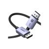 Кабель мультимедийный DisplayPort M to DisplayPort M 3.0m 16K DP118 black Ugreen (25862) - Изображение 1