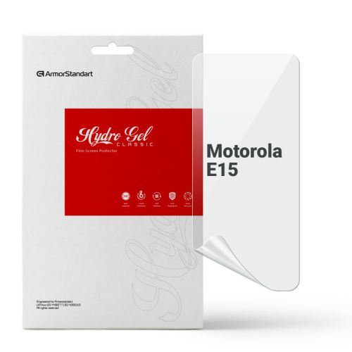 Пленка защитная Armorstandart hydrogel Motorola E15 (ARM83132)