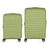 Набір валіз 2E Aero (M+S), оливково-зелені (2E-SPP-AERO-SET2-MG) - Зображення 1