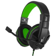 Навушники Gemix N20 Black-Green Gaming