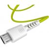 Дата кабель USB 2.0 AM to Micro 5P 1.0m Soft white/lime Pixus (4897058531176) - Изображение 1