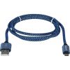 Дата кабель USB 2.0 AM to Micro 5P 1.0m USB08-03T blue Defender (87805) - Зображення 1