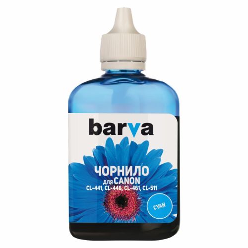 Чернила Barva CANON CL-441/CL-461 100мл CYAN (C461-728)