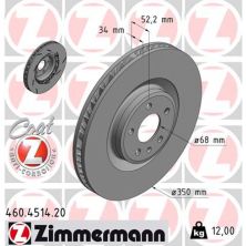 Тормозной диск ZIMMERMANN 460.4514.20