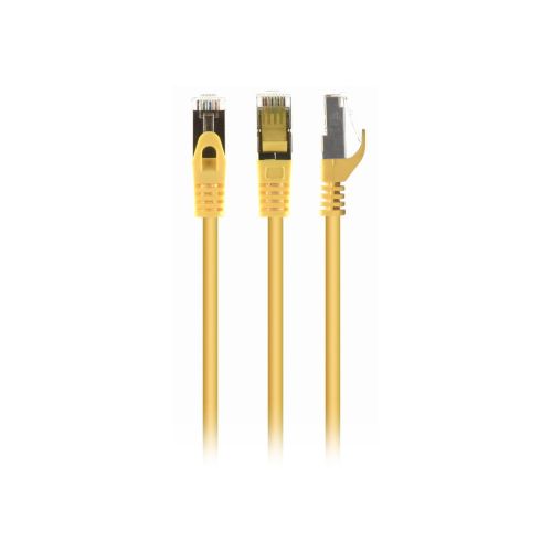 Патч-корд 2м S/FTP Cat 6A CU LSZH yellow Cablexpert (PP6A-LSZHCU-Y-2M)