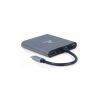 Концентратор Cablexpert USB-C 6-in-1 (Hub3.1/HDMI/VGA/PD/card-reader/audio) (A-CM-COMBO6-01) - Зображення 1