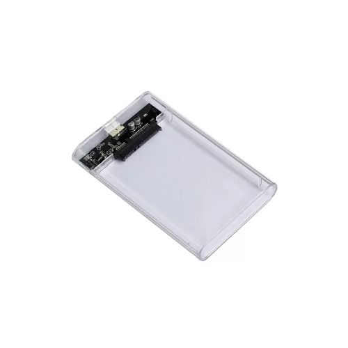 Кишеня зовнішня AgeStar 2.5, USB 3.2, 12.5mm /15mm HDD/SSD Transparent (3UB2P6C (Transparent))