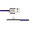 Дата кабель USB 3.1 AM to Lightning 2.0m CAL7C 1.5A 90 Purple Baseus (CAL7C-B05) - Зображення 2