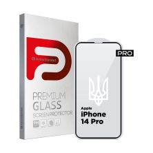 Скло захисне Armorstandart Pro 3D LE Apple iPhone 14 Pro Black (ARM65658)