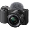 Цифровой фотоаппарат Sony Alpha ZV-E10 kit 16-50mm Black (ZVE10LB.CEC) - Изображение 1