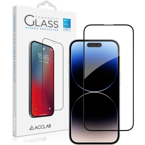 Скло захисне ACCLAB Full Glue Apple iPhone 14 Pro (1283126541971)