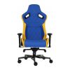 Крісло ігрове GT Racer X-0724 Blue/Yellow - Зображення 2