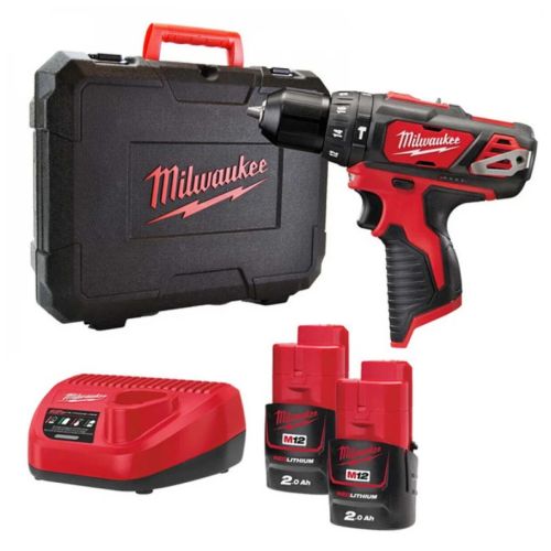 Шуруповерт Milwaukee M12 BDD-202C, 30 Нм (4933441915)