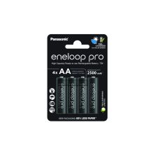 Аккумулятор Panasonic AA Eneloop 2500mAh Pro NI-MH * 4 + Сase (BK-3HCDEC4CP)