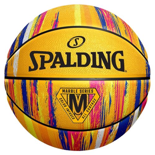 Мяч баскетбольный Spalding Marble Ball жовтий Уні 7 84401Z (689344406503)