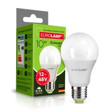 Лампочка Eurolamp LED ECO A60 10W E27 4000K 12-48V (LED-A60-10274(12-48V))