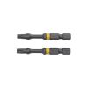 Набор бит DeWALT IMPACT TORSION, ударные, T25, L=57 мм, 2 шт (DT70534T) - Изображение 1