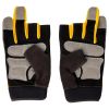 Защитные перчатки DeWALT частично открытые, разм. L/9, с накладками на ладони (DPG214L) - Изображение 2