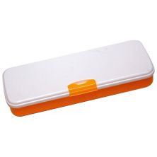 Пенал Cool For School Пластиковый с застежкой Оранжевый 8012 (CF85559)