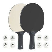 Комплект для настільного тенісу Joola Black White 2 Bats 8 Balls (54817) (930799)