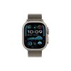 Смарт-часы Apple Watch Ultra 2 2024 GPS + Cellular 49mm Natural Titanium Case with Natural Titanium Milanese Loop (MX5T3UL/A) - Изображение 1