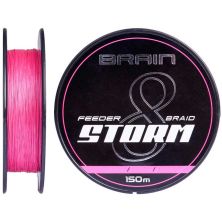 Шнур Brain Storm 8X 150m 0.16mm 25lb/11.1kg Pink (1858.51.91)