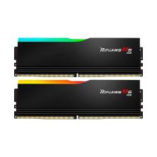 Модуль памяти для компьютера DDR5 64GB (2x32GB) 6400 MHz Ripjaws M5 RGB Matte Black G.Skill (F5-6400J3239G32GX2-RM5RK)