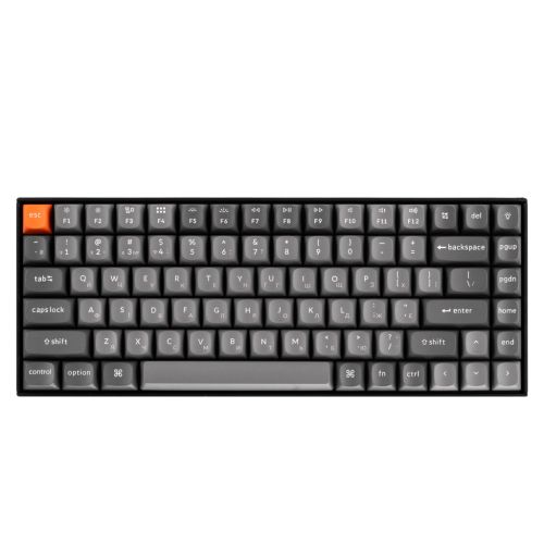 Клавиатура Keychron K2 Max K Super Brown QMK Wireless/Bluetooth/USB-А UA Black (K2M-C3-UA)