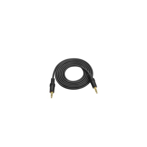 Кабель мультимедийный 3.5mm M to 3.5mm M 1.5m black Voltronic (YT-AUXGJ(M)/(M)-1.5-B)