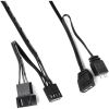 Кулер до корпусу Qube M55-1 Black - Зображення 3