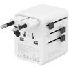 Зарядний пристрій Canyon OnTour 20 2xUCB-C + USB-A EU/UK/US/AUS 20W White (CNS-TA20W1005W) - Зображення 1