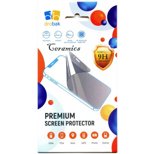 Стекло защитное Drobak Ceramics Samsung Galaxy S25 FE 5G (333321)