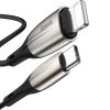 Дата кабель USB-C to Lightning 1.0m 18W black Baseus (CATLSP-01) - Зображення 2