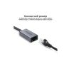 Адаптер Promate USB-C to RJ45 Ethernet 1000Mbps grey (gigaLink-c.grey) - Зображення 3