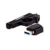 USB флеш накопитель ColorWay Pistol 32 GB 3.0 Black (CW-USBPL32) - Изображение 1