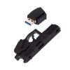 USB флеш накопитель ColorWay Pistol 32 GB 3.0 Black (CW-USBPL32) - Изображение 2