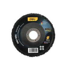 Круг зачистной Deli коралловый 115 мм, шлифовальный (EDH-NLP115-E1)